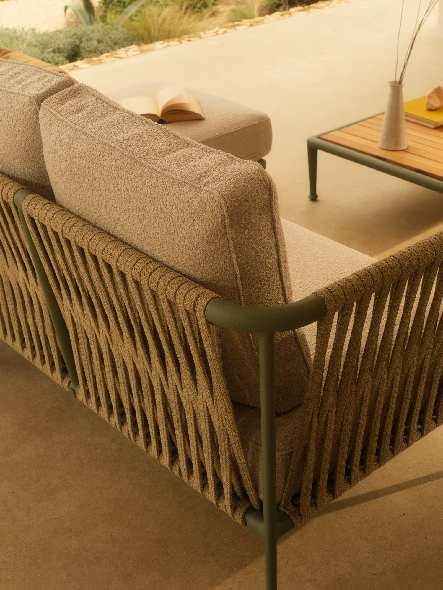 Садовое кресло с подлокотниками Unopiù Treble ARCH-00074536 - Вид №3