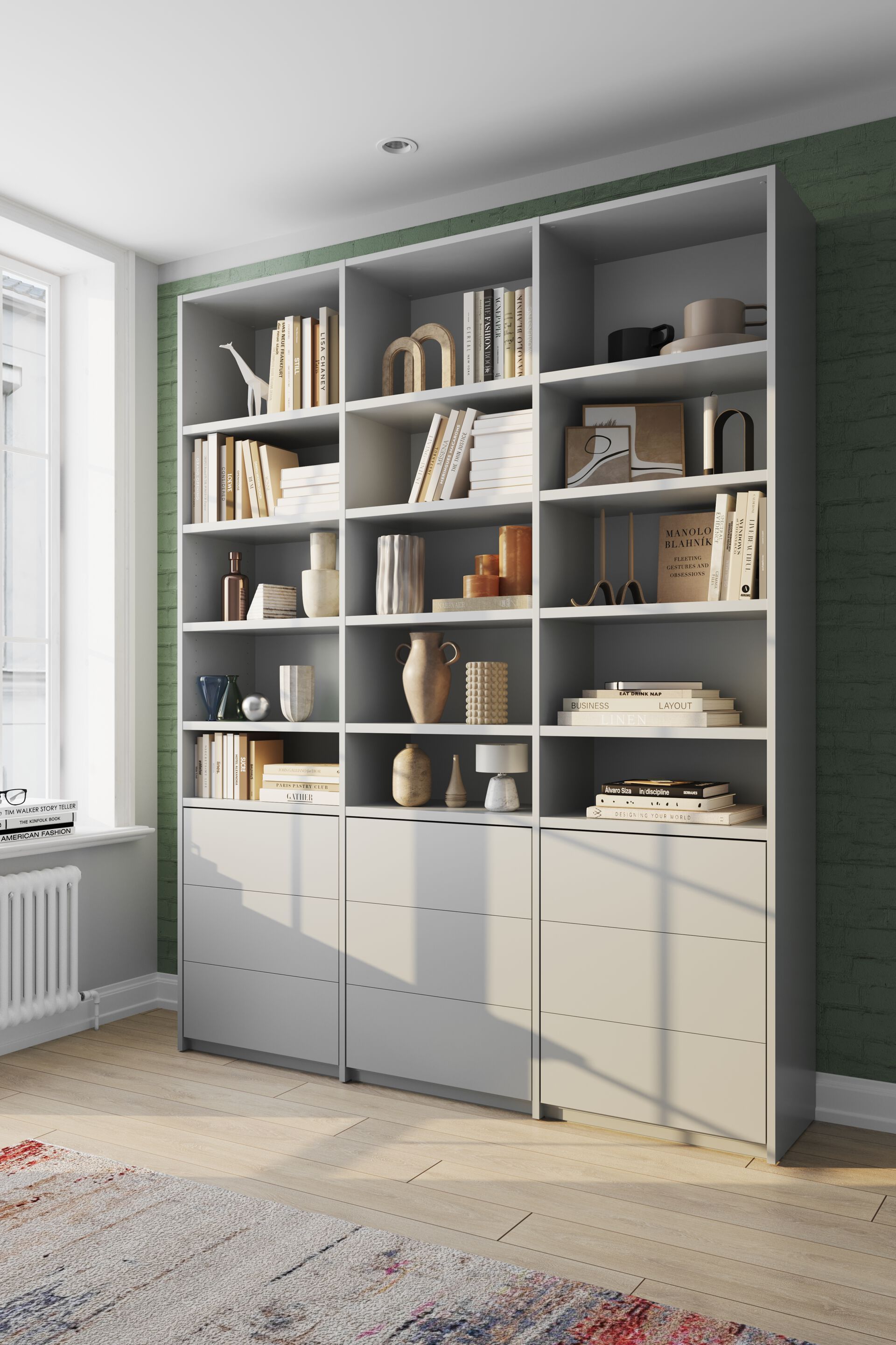 Секционный шкаф HPL Müller Small Living MODULAR PLUS ARCH-00014962 - Вид №14