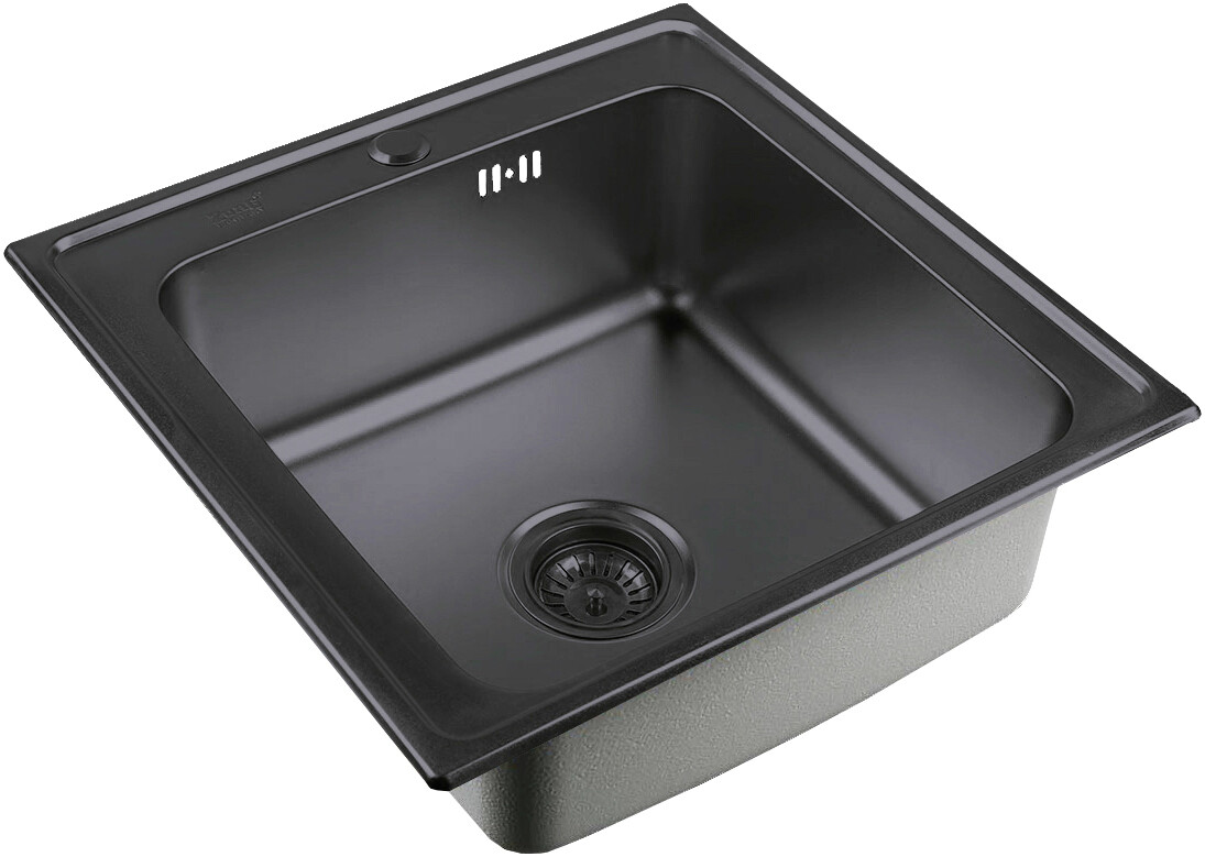 Мойка кухонная ZorG Inox SZR 5050 GRAFIT из нержавеющей стали, графит