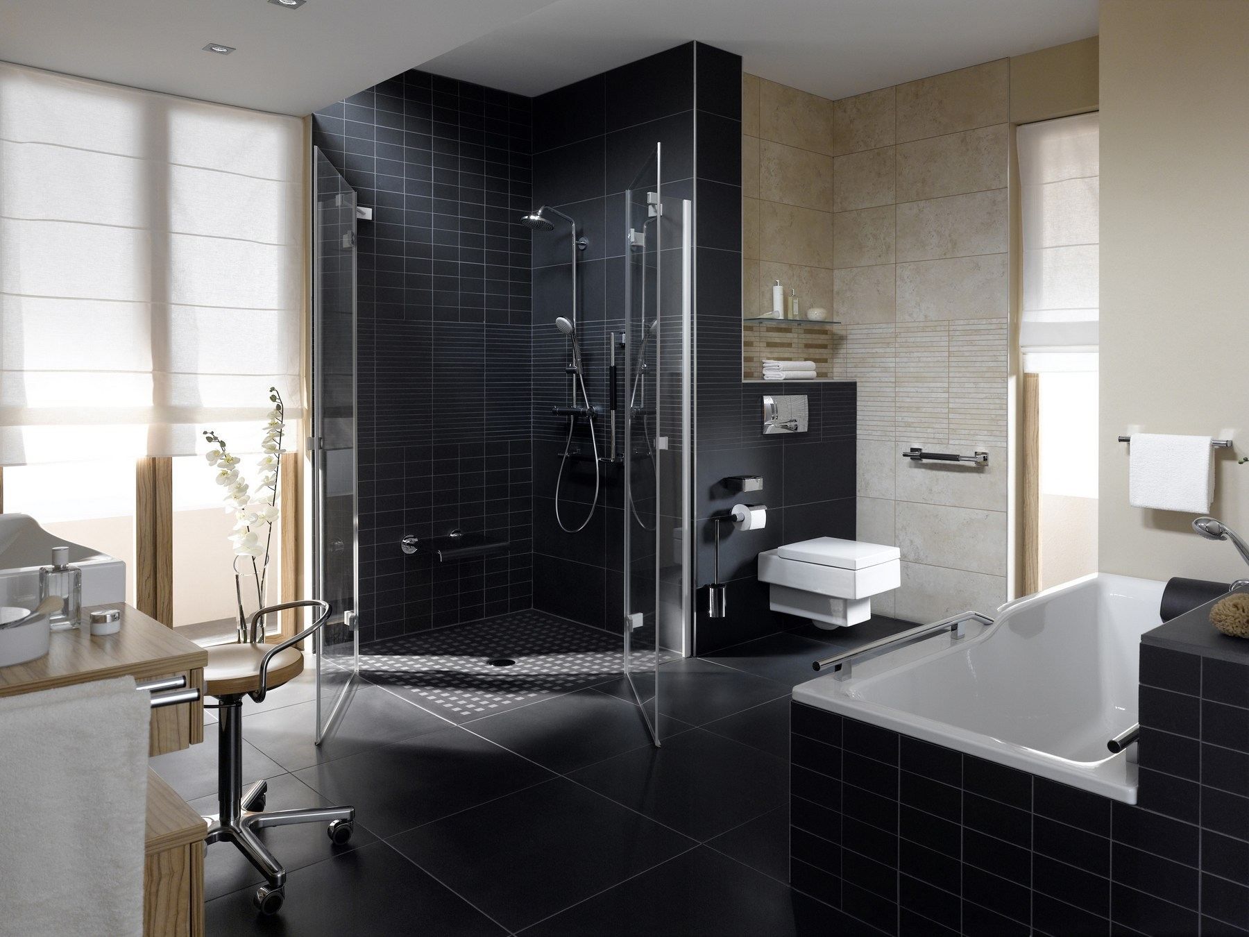 Эмалированная стальная квадратная напольная проволока для душа Bette BETTEFLOOR ARCH-00144190 - Вид №3