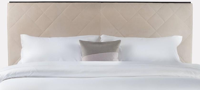 MORADA Двуспальная кровать в набуке Cubé Cube bedfs - Вид №1