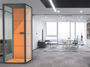 Одноместный акустическая офисная кабина