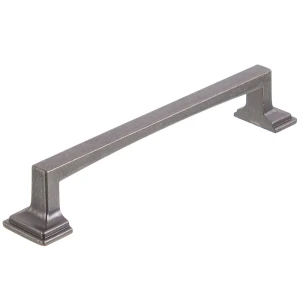 Мебельная ручка-скоба Kerron RS-085-128-BAZ 128 мм чернёный старинный цинк 18236661 STLM-2106167