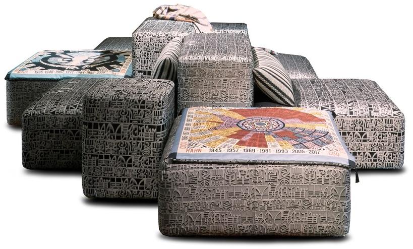 MissoniHome Секционный диван со съемным чехлом из ткани sun-id-1370193 - Вид №2