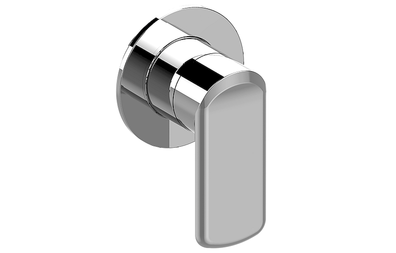 E-8063-LM61S-T 1/2” concealed diverter with 3 outlets and cut off function- Trim only GRAFF Onda