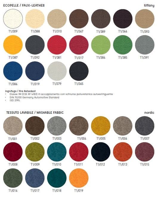 Тканевый стул с открытой спинкой и мягким сиденьем XLINE 4205 ARCH-00007801