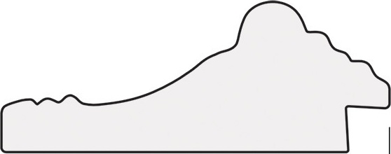 BY 7136 Зеркало в багетной раме - сусальное золото 80 mm EVOFORM Octagon - Вид №4