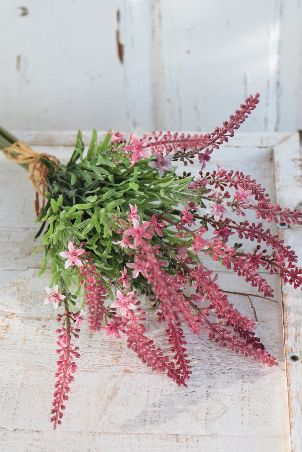 1882 222 a3 Искусственный пучок лаванды, 39 см, темно-фиолетовый H-andreas  - Вид №4