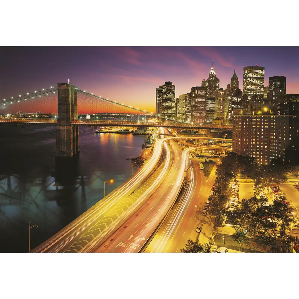 Фотопанно бумажное «NYC Lights», 368х254 см 17832049 STLM-2180952 Komar National Geographic