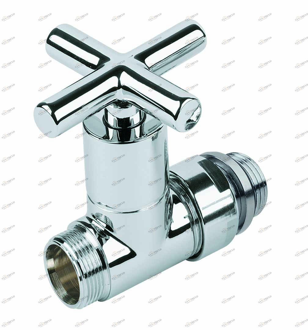 Carlo Poletti V43501B Клапан угловой , подключение для стальной трубы 