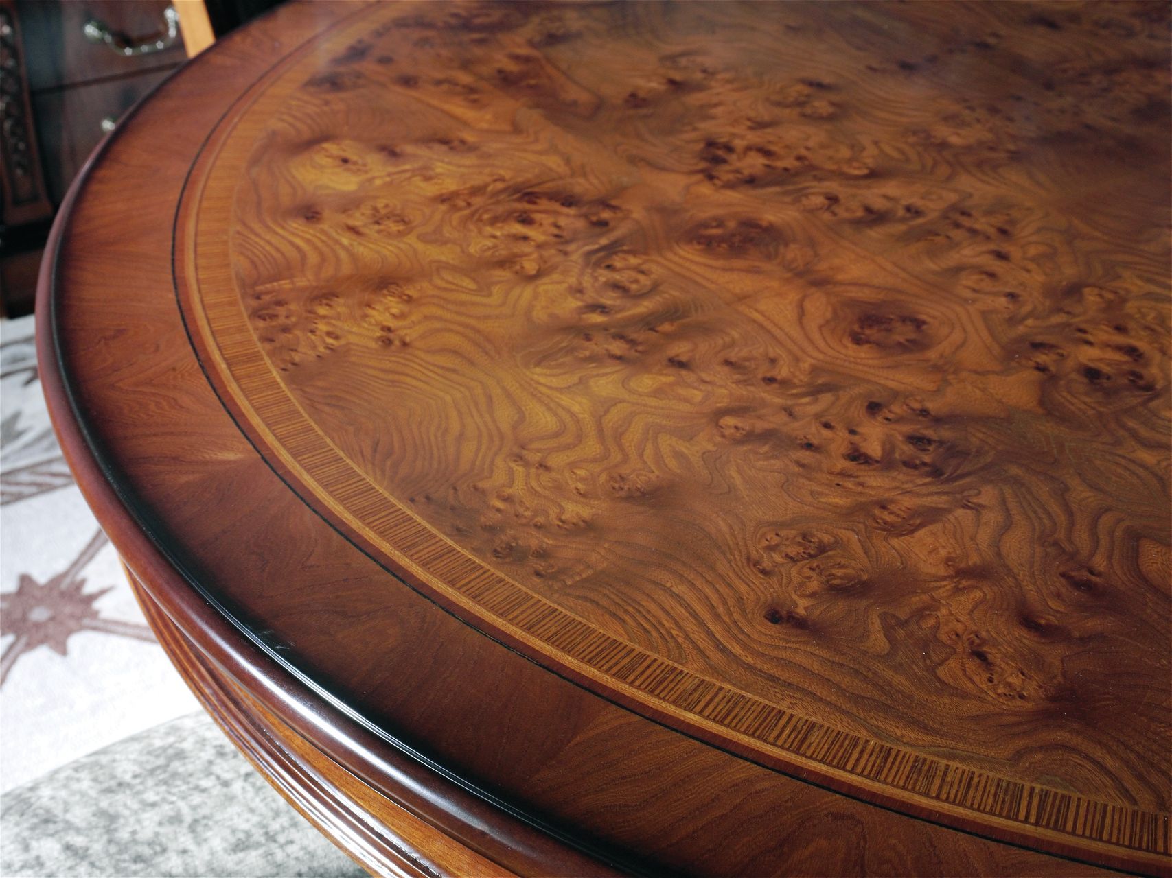 Круглый деревянный стол с центральным основанием Hurtado Traditional ARCH-00148494 - Вид №2