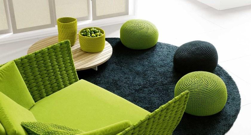 Paola Lenti Мягкий пуф со съемным чехлом Picot sun-id-1496347 - Вид №3