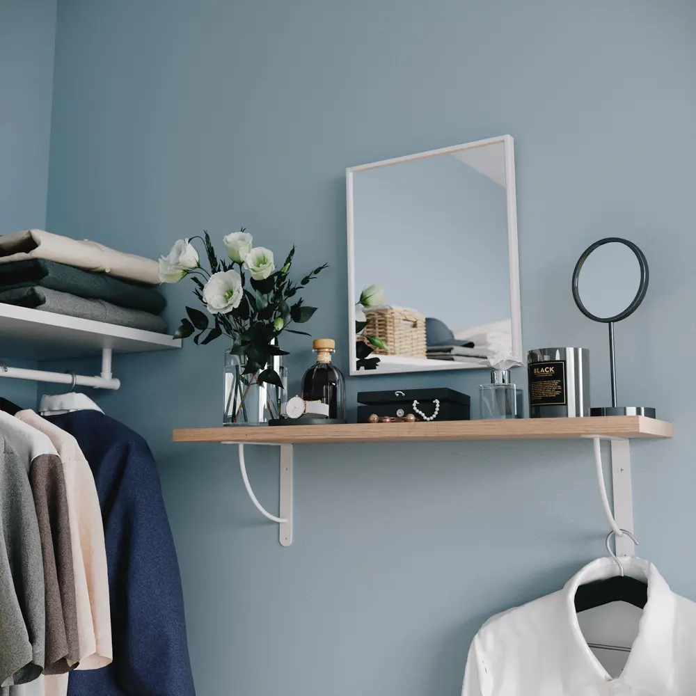 Утилитарный кронштейн Bi Bop 18x18 см нагрузка до 30 кг цвет белый Santreyd Bibop STLM-2058096 - Вид №4