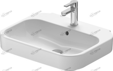 2316600030 Подвесная раковина настенная овальная Duravit Happy D.2