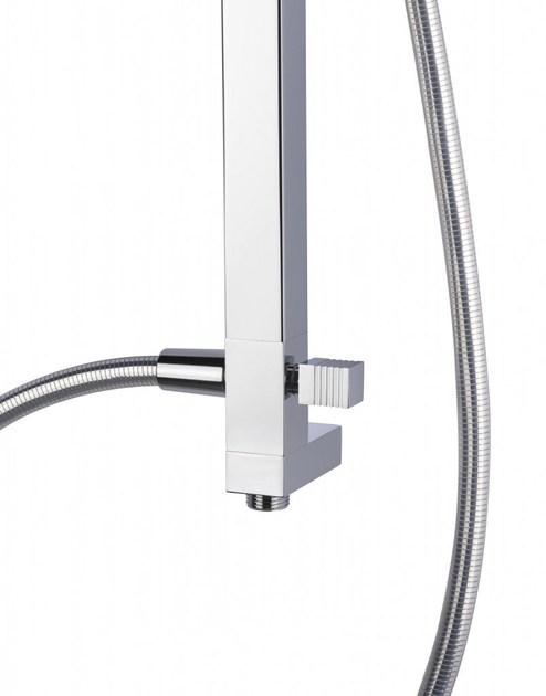 tender rain Настенная душевая стойка из латуни с ручным душем Echo sun-id-1461684 - Вид №5