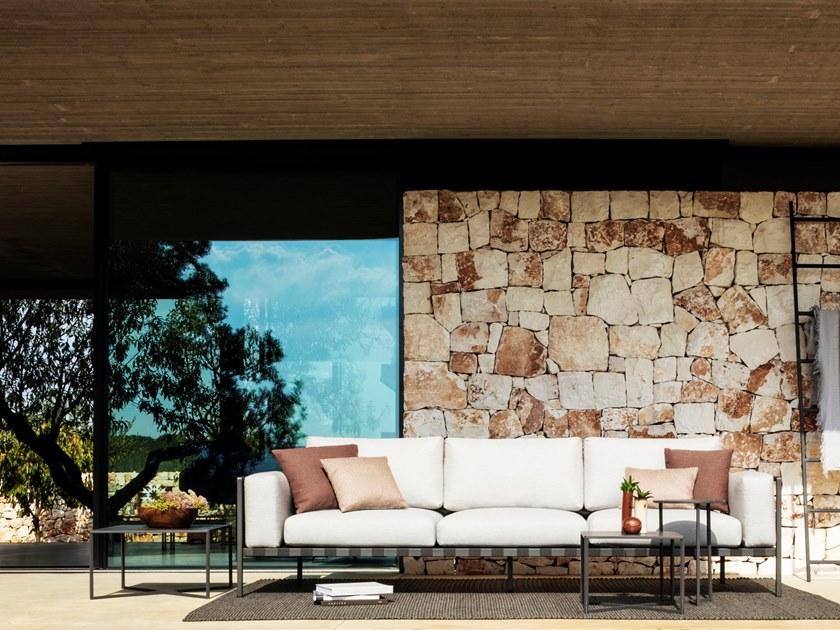 TRIBÙ Круглый высокий стол из алюминия с порошковым покрытием Natal alu sofa 01676 - Вид №6