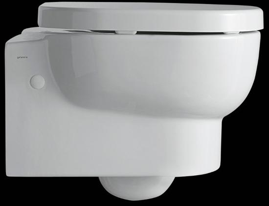 Подвесной унитаз настенный Белый Galassia M2 Италия sun-id-1411021 - Вид №3