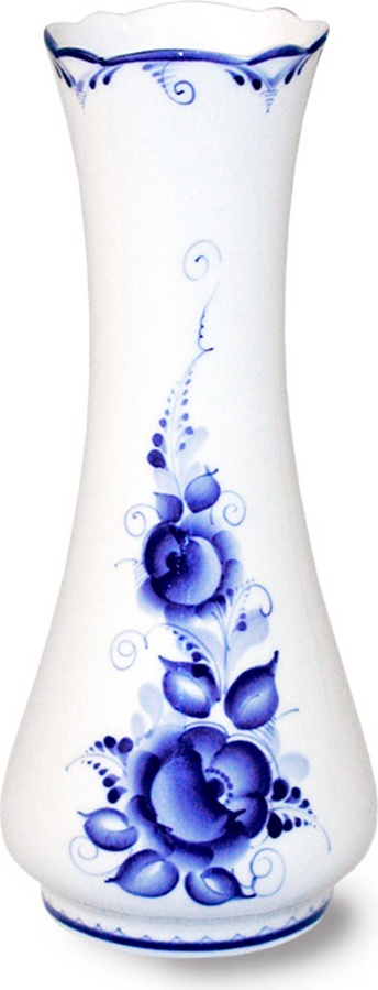 10617179 Гжельский фарфоровый завод Ваза "Людмила" 1с Фарфор, Керамика 