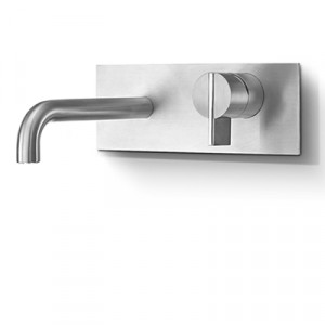 INS 035 Настенный Смеситель Для Умывальника Linki INSERT Сталь