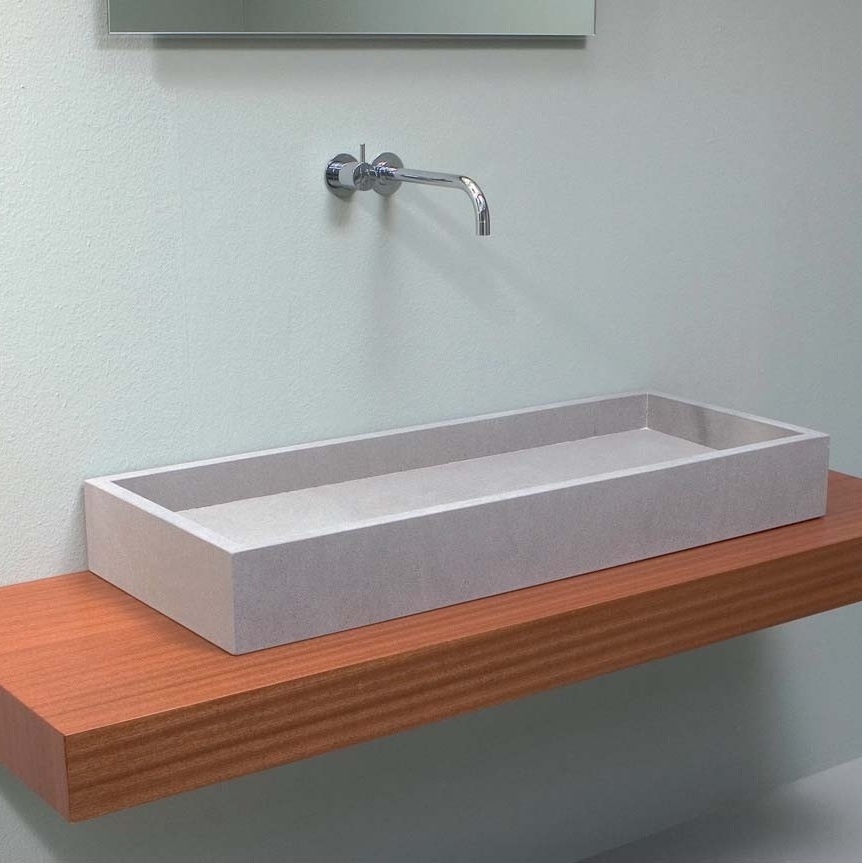 45817 Накладная раковина на столешницу  овальная Rapsel  - Вид №3