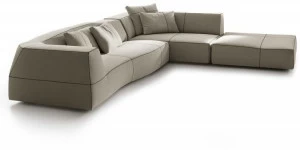 B&B Italia Модульный угловой диван из ткани Bend