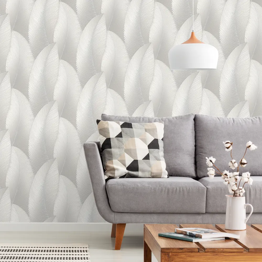 Victoria Stenova Dubai - серые флизелиновые обои с виниловым покрытием 83616597 STLM-0042809 - Вид №2