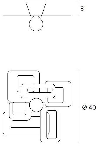 Gibas Люстра Kuadra 173/74 - Вид №4