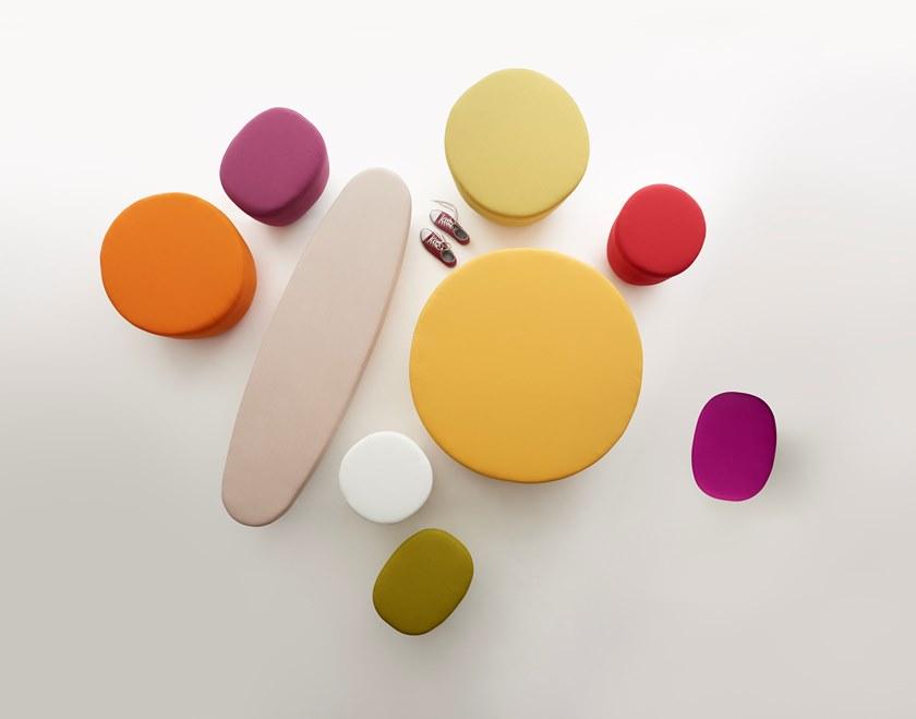 Manerba Пуф из овальной ткани с обивкой sun-id-1422843 - Вид №2