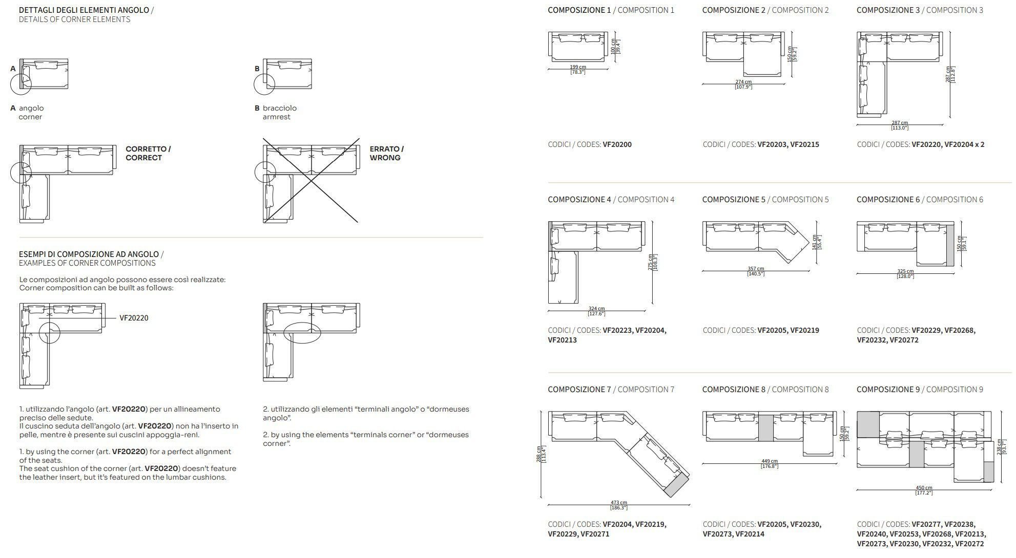 Модульный тканевый диван Vittoria Frigerio SPINOLA ARCH-00073660 - Вид №16