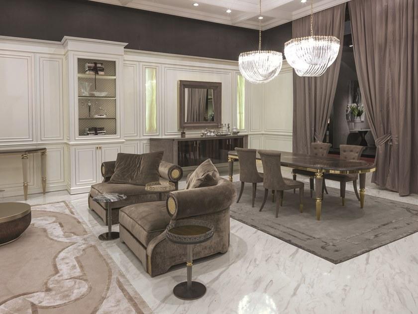 Longhi Кресло из ткани с подлокотниками Loveluxe 2015 – regency collection W 590 - Вид №1