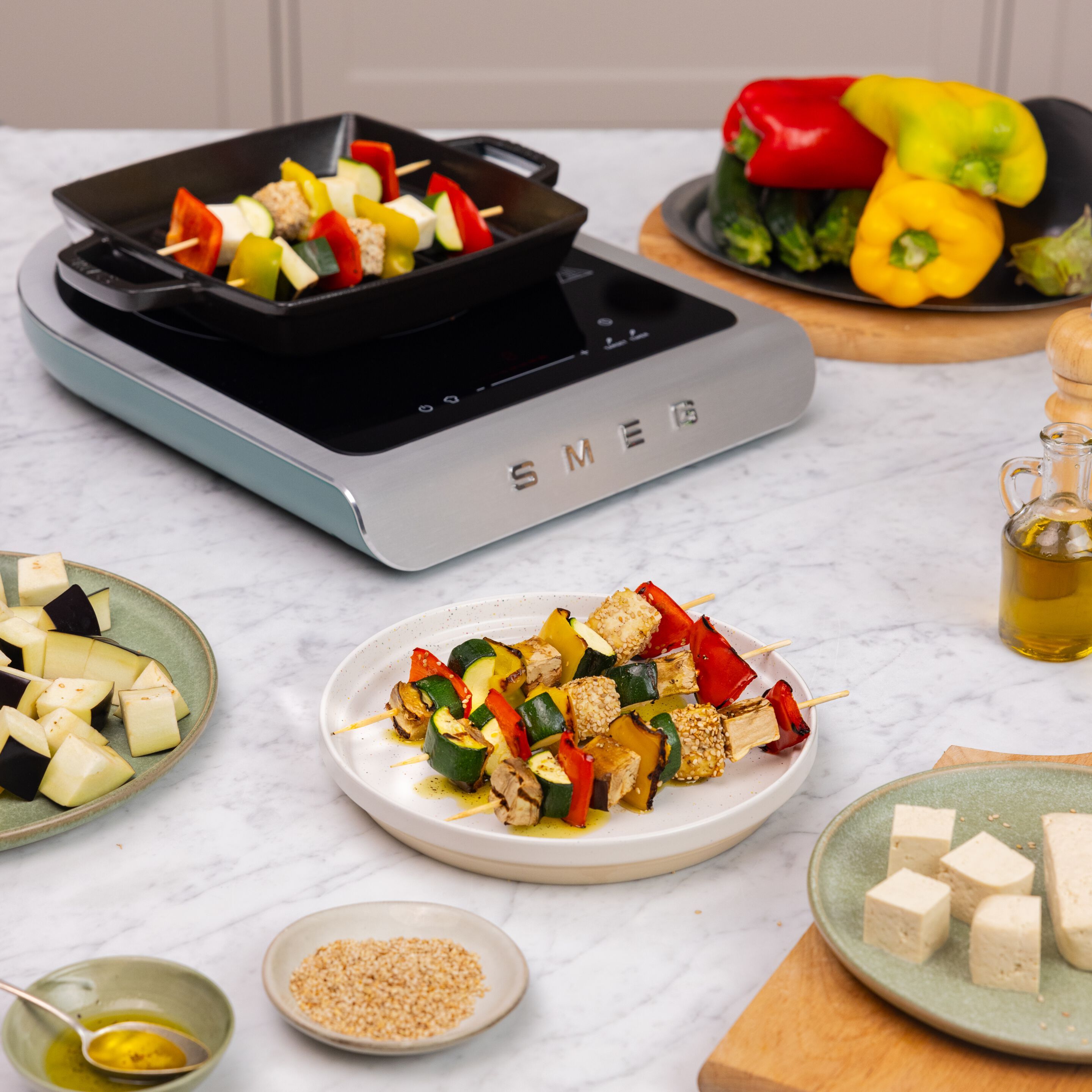Портативная индукционная плита Smeg эстетическая ARCH-00033652 - Вид №18