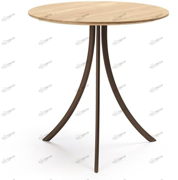 EXPORMIM Круглый дубовый стол  T903 r 