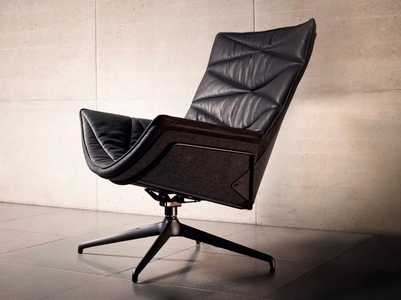 Спицевое вращающееся кресло с подлокотниками KFF Nest Pure ARCH-00101561 - Вид №8