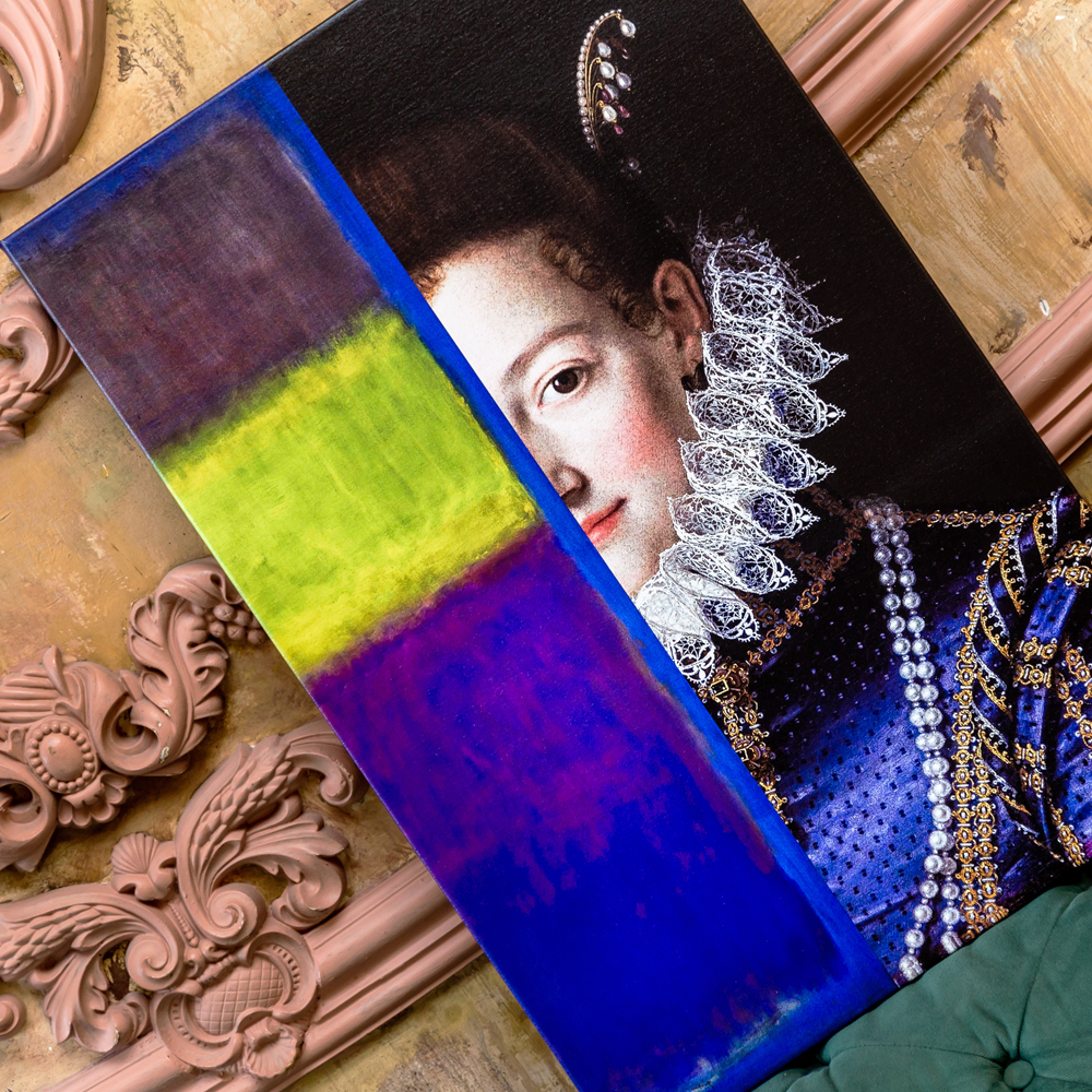 30101910 Арт-портрет «Кристина» (холст, галерейная натяжка) Object Desire  - Вид №1