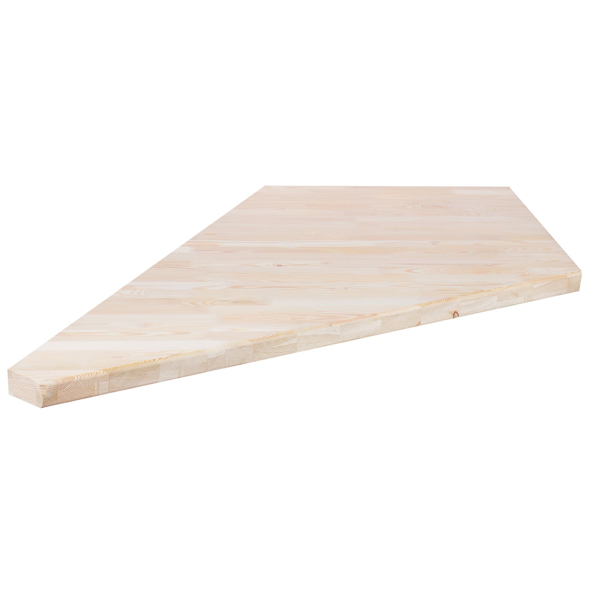 18309006 Ступень 40x950x950 мм лиственница сорт AB цельноламельная угловая Santreyd 