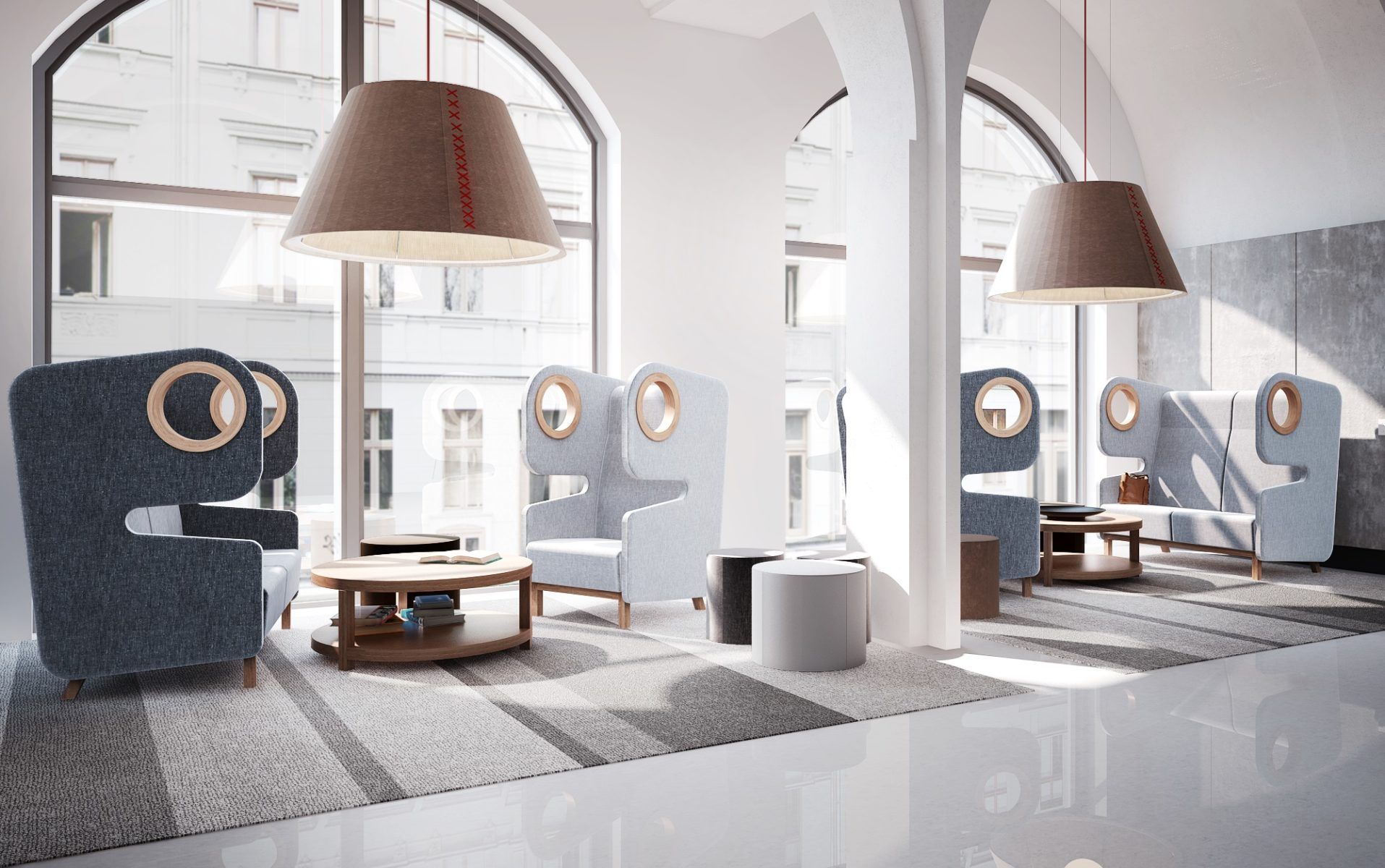 Шерстяной диван Mikomax Smart Office Packman ARCH-00023743 - Вид №1