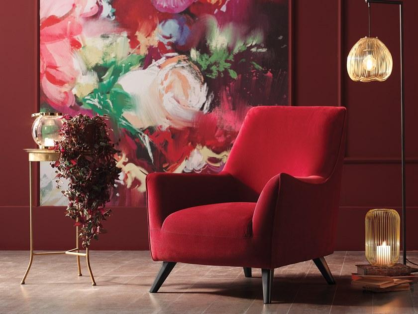 Enza Home Кресло из ткани с подлокотниками Ottavia sun-id-1495399 - Вид №8