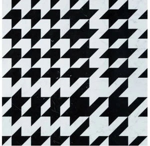 Palazzo Morelli Каррарский мрамор и черная мраморная плитка для пола / стен Marmo e pietra