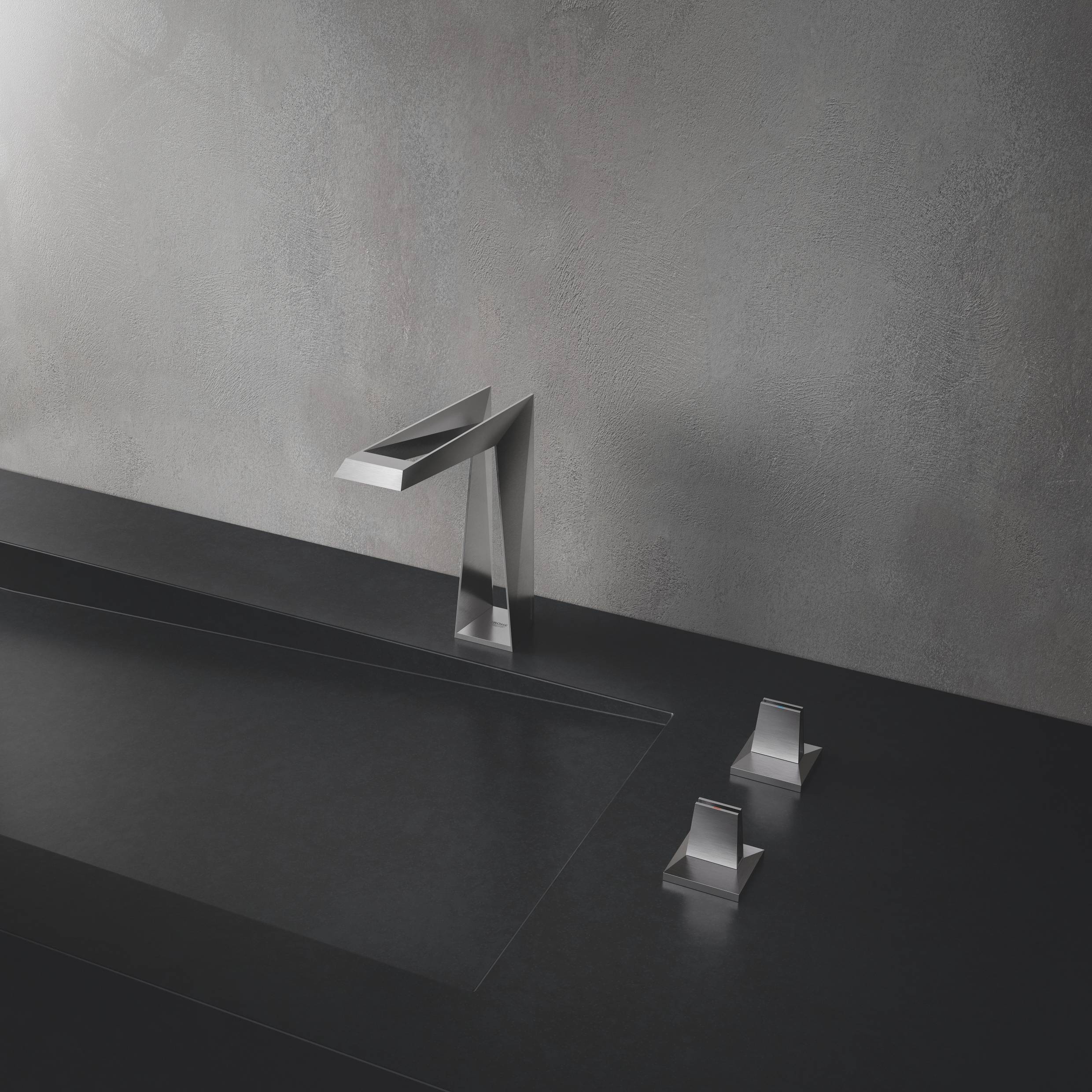 Смеситель для раковины GROHE Allure Brilliant Icon 3D на 3 отверстия (20603SD0) - Вид №2