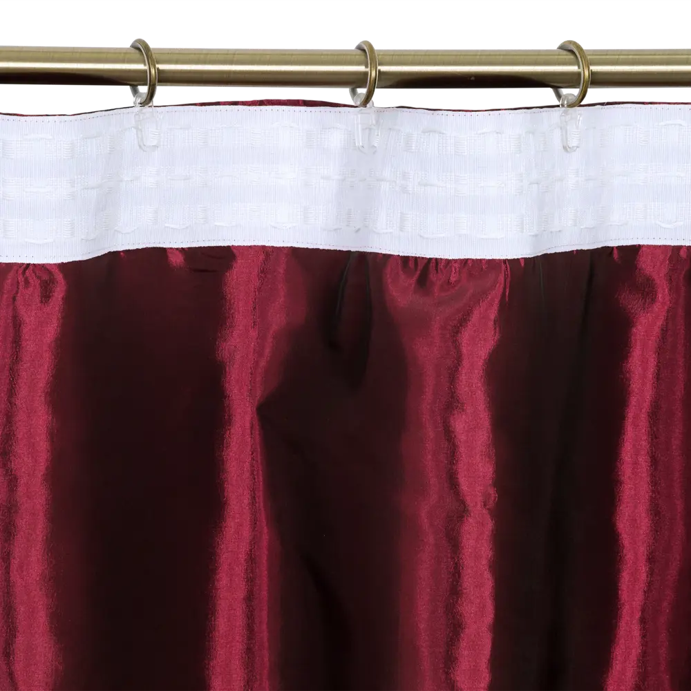 Штора на ленте Taffy Cabaret 2 140х260 см цвет красный 82111944 STLM-2084292 Santreyd  - Вид №3