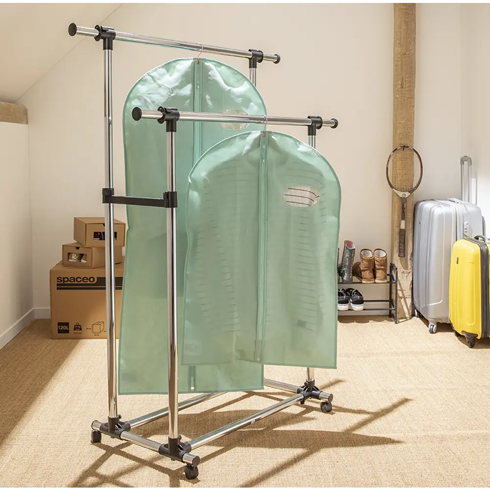 Чехол для одежды SPACEO с окном 60x135 см для сезонного гардероба 82658198 STLM-0033015 - Вид №5