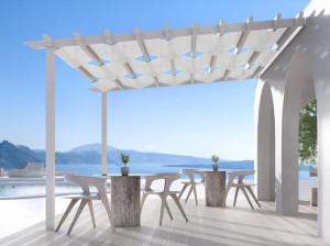 Алюминиевая беседка