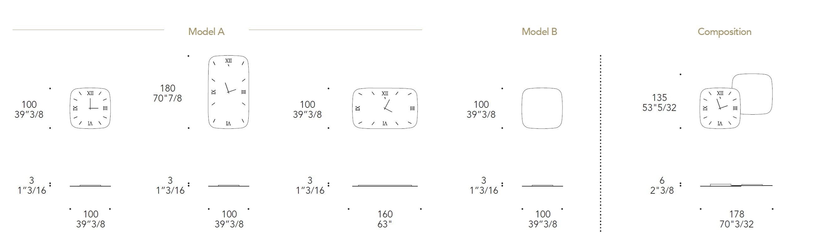 Настенные часы Marmoreflex® Nautilus ARCH-00149154 - Вид №1