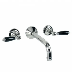 Traditional bathrooms БРАЙТОН смеситель для умывальника на 3 отверстия Tb440.514bl.nk