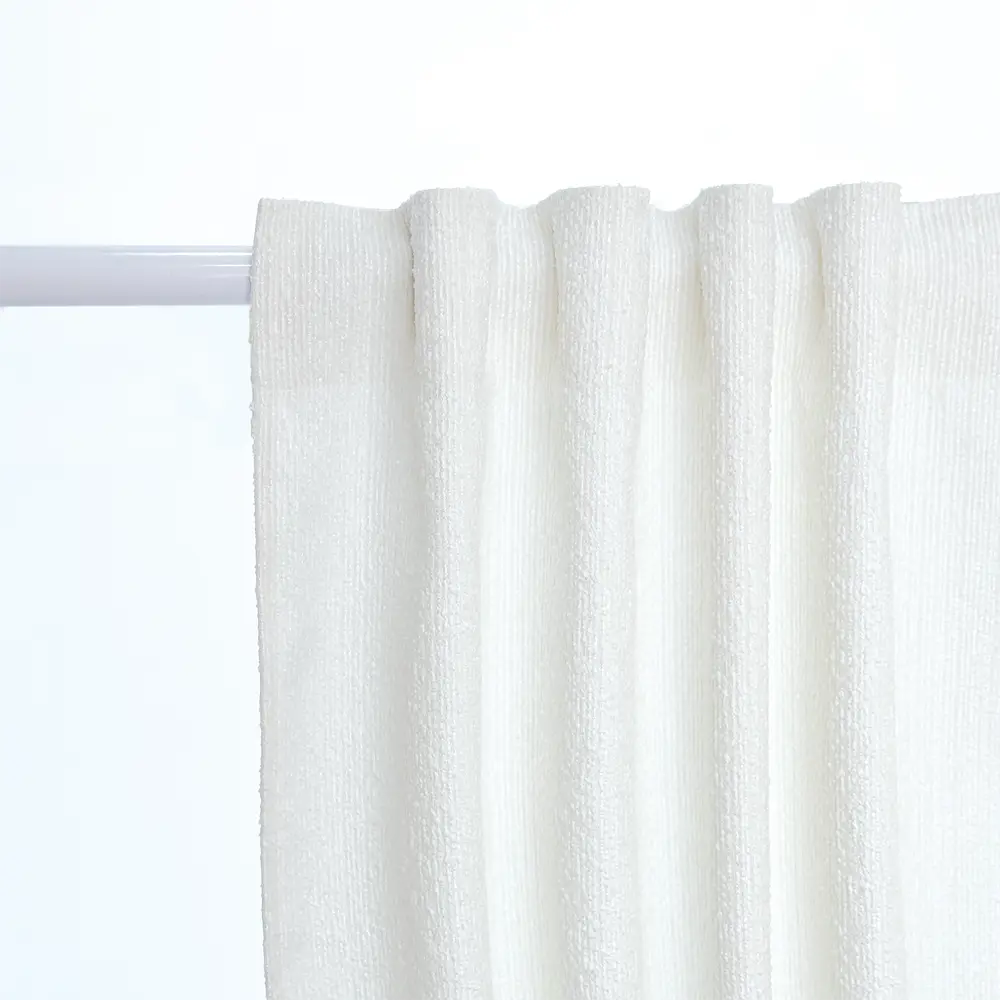 Штора на ленте со скрытыми петлями Elsa 200x280 см цвет бежевый Santreyd STLM-2108633 - Вид №7