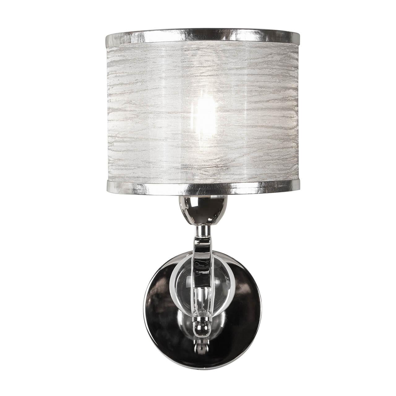 Бра настенное серебристое iLamp Chelsea Nickel W2400-1 ILAMP CHELSEA 00-3949141 Серебро - Вид №1