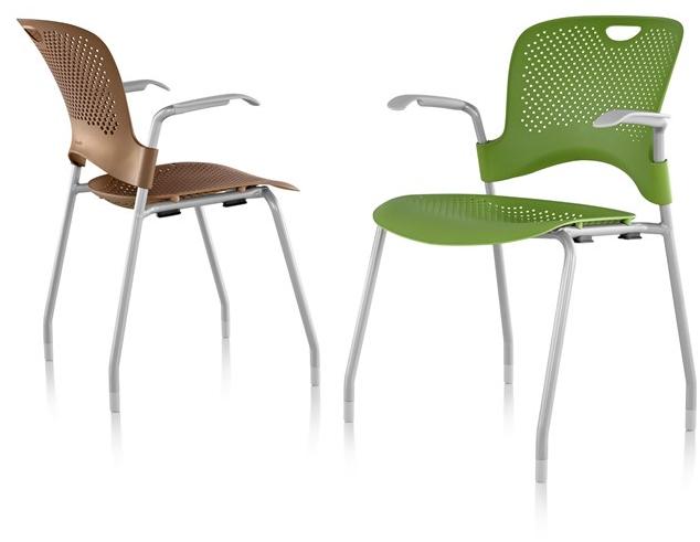 Herman Miller Штабелируемый стул nylon® с подлокотниками Caper sun-id-1376593 - Вид №22