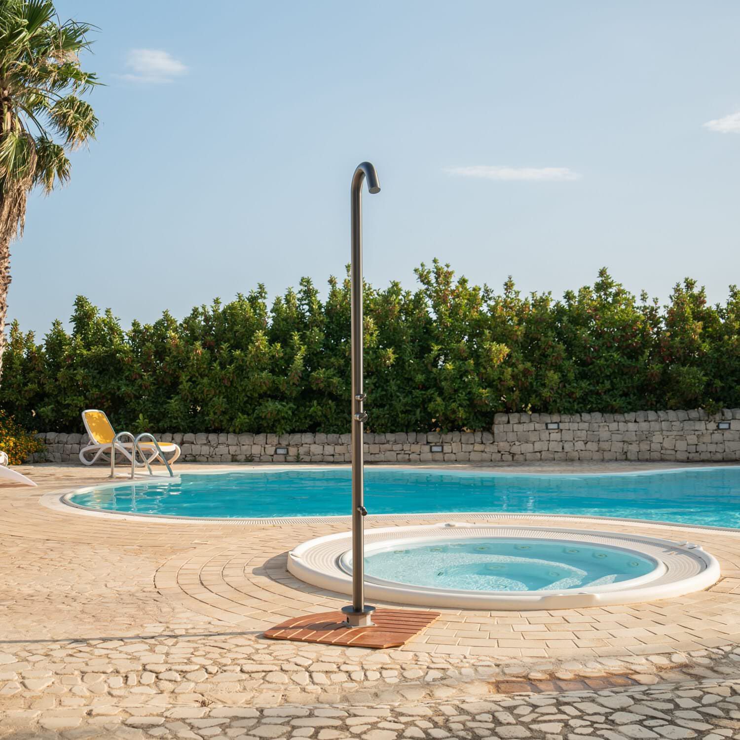 Открытый душ из нержавеющей стали с моющим средством для ног SINED QUARTU ARCH-00026913 - Вид №23