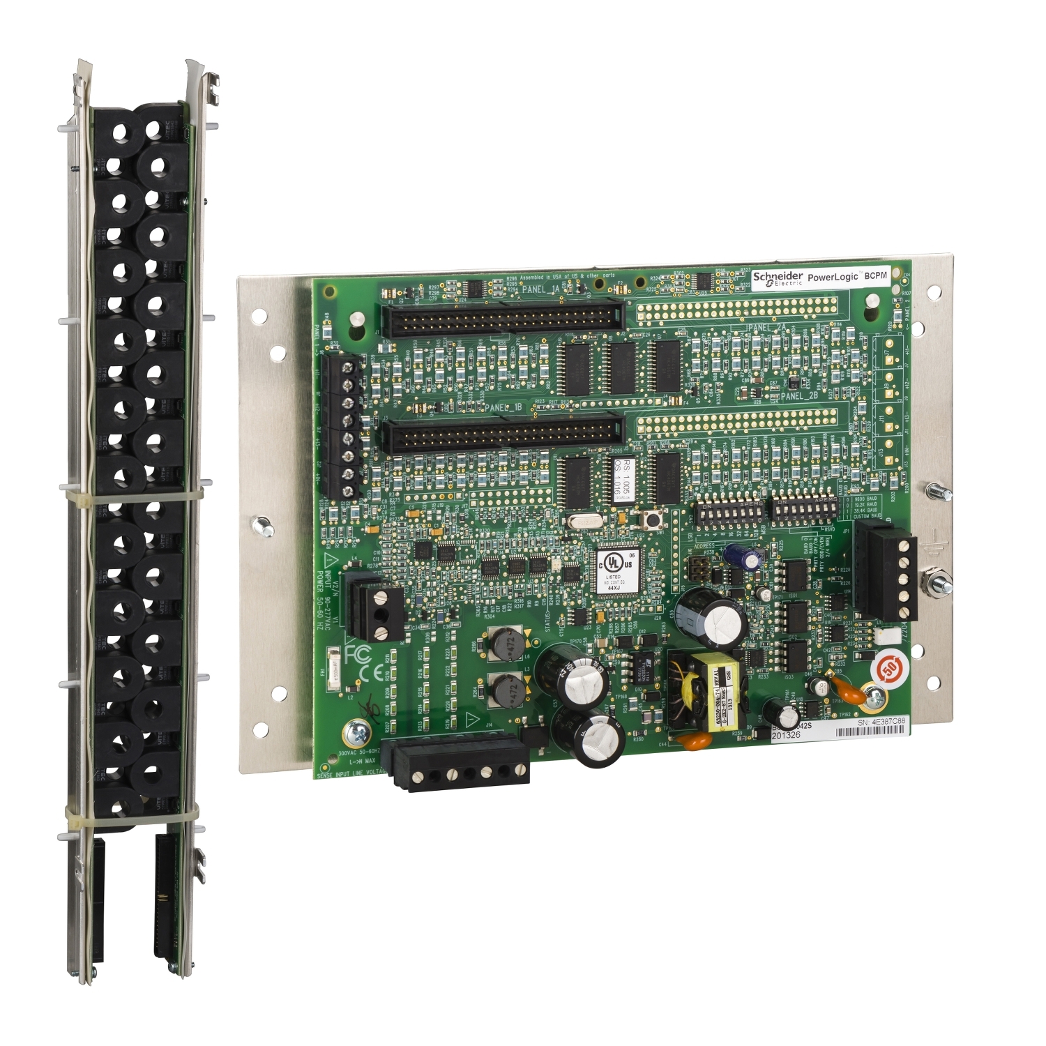 BCPMB042S BCPM тип B на 42 цепи, ТТ 100А, 19мм Schneider Electric PowerLogic 