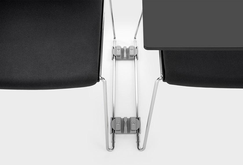 Viganò Стул для конференций Sled из ткани с клапаном Daisy sun-id-1461608 - Вид №3